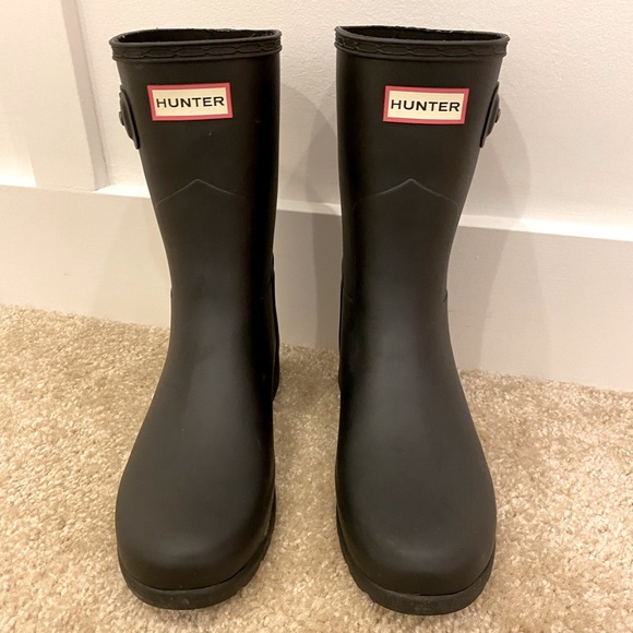 Hunter Shoes - HUNTER Short Matte Rain Boots